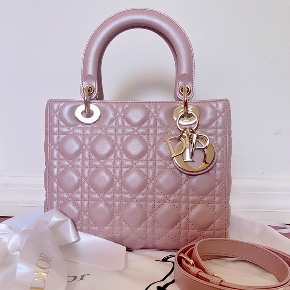Dior Handbags - MEDIUM LADY DIOR BAG AUTHENTIC